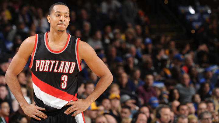 C.J. McCollum teases Dwight Howard about Stickum C.J. McCollum teases Dwight Howard about Stickum