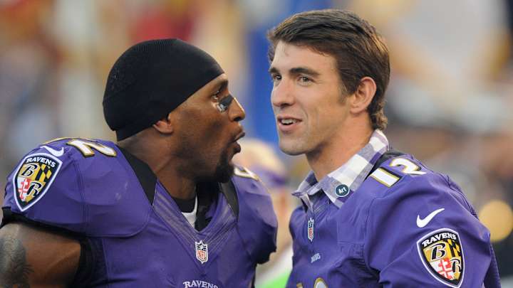 Ravens will show Michael Phelps race in stadium during preseason game