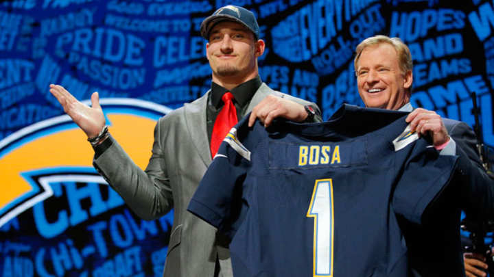 Joey Bosa and the Chargers: A Toast to Stubbornness Joey Bosa and the Chargers: A Toast to Stubbornness