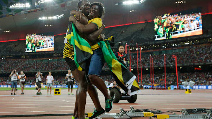 Usain Bolt's mom says key to keeping him calm is laughter