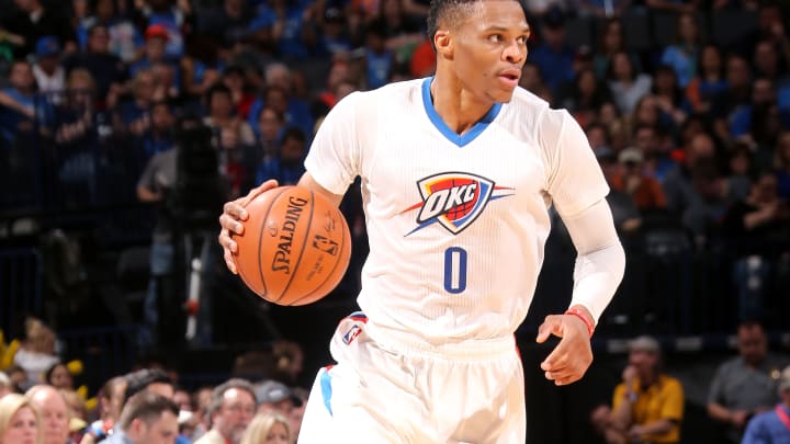 Westbrook's triple-double leads Thunder past Trail Blazers Westbrook's triple-double leads Thunder past Trail Blazers