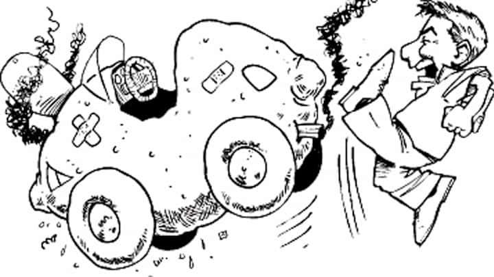 May has been nothin' but trouble for Ganassi team at Indy