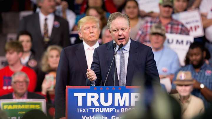 NASCAR CEO Brian France, drivers endorse Donald Trump