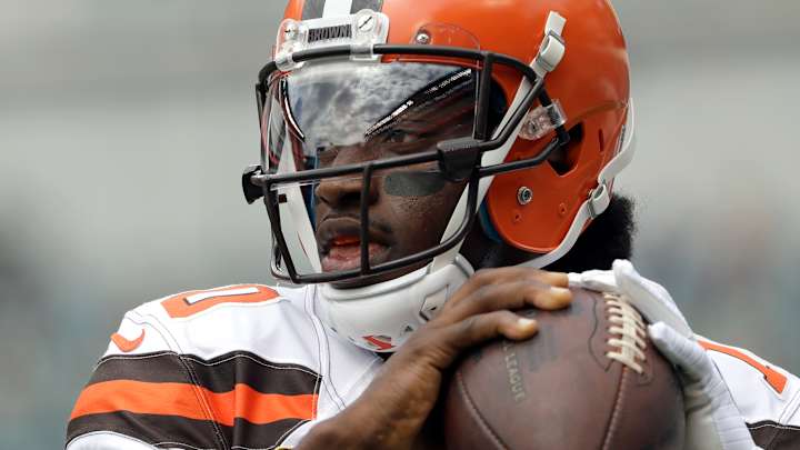 Browns QB Griffin to practice next week