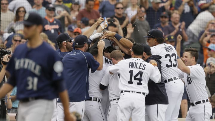 Tigers win on walk-off wild pitch, earning sweep of Seattle
