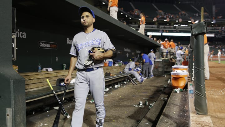Royals designate infielder Omar Infante for assignment