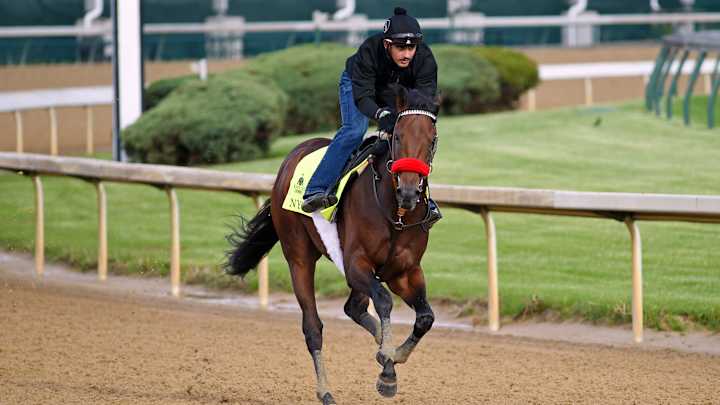 Kentucky Derby favorite Nyquist had a sip from the Stanley Cup Kentucky Derby favorite Nyquist had a sip from the Stanley Cup
