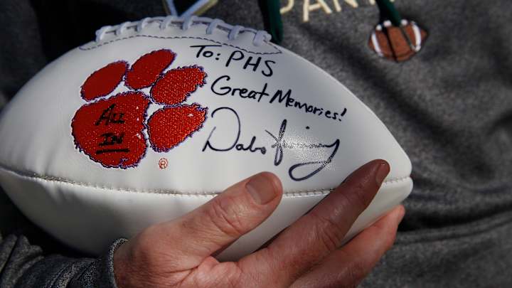 Title game tests ties in Alabama hometown of Clemson coach