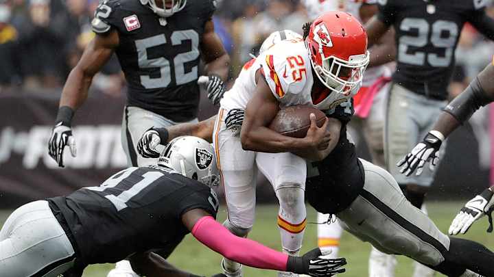AP source: Chiefs' Charles goes back on IR with knee issue