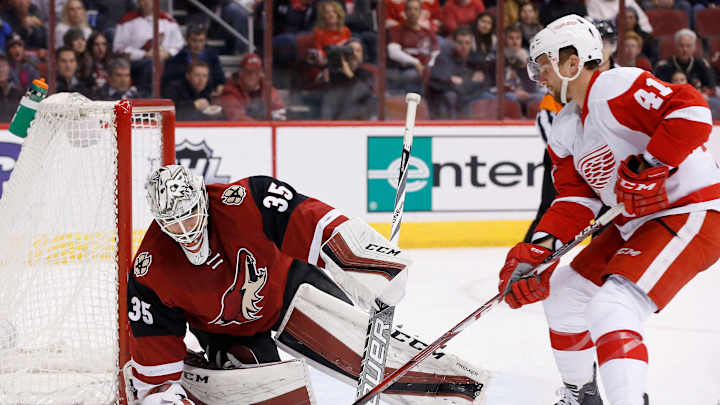 Rookie goalie Domingue giving Coyotes a huge lift