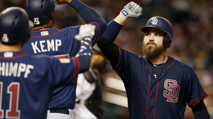 Norris homers, doubles; Padres win in Arizona 8-4