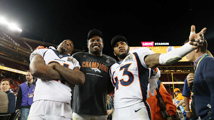 The Broncos love to party in Von Miller’s million-dollar basement The Broncos love to party in Von Miller’s million-dollar basement