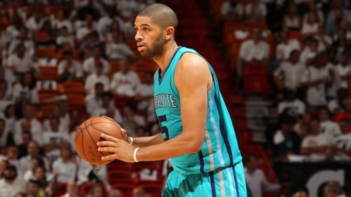Report: Nicolas Batum (foot) expected to miss rest of first round vs. Heat Report: Nicolas Batum (foot) expected to miss rest of first round vs. Heat