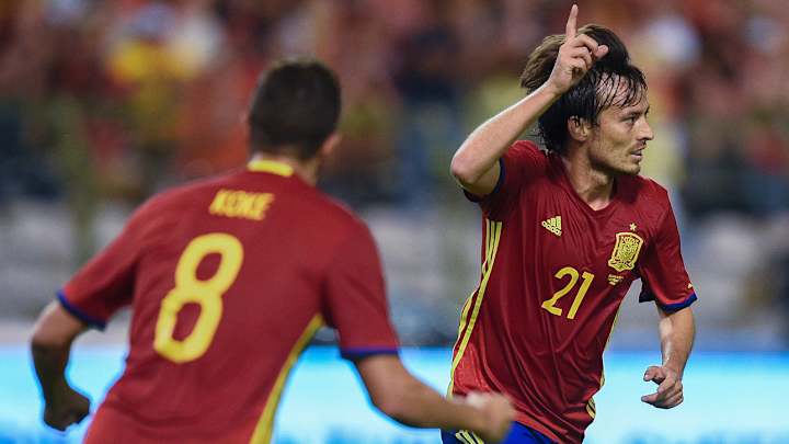 Watch: David Silva's goals give Spain win over Belgium in friendly Watch: David Silva's goals give Spain win over Belgium in friendly