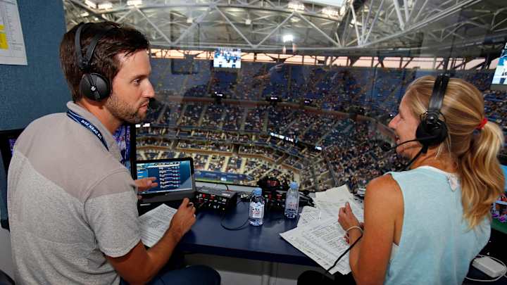 Hear that point? Tennis play-by-play for the ear a rare art Hear that point? Tennis play-by-play for the ear a rare art