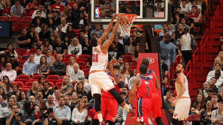 Whiteside has 25 points, 23 rebounds; Heat beat Wizards