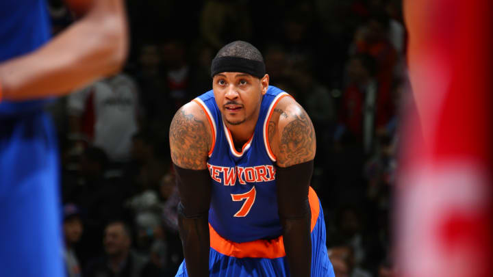 Carmelo Anthony back in Knicks' starting lineup