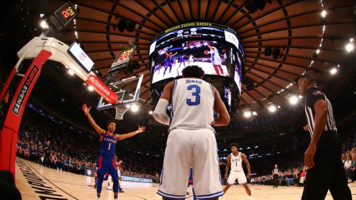 Duke Holds On To Beat Kansas, 68-66 Duke Holds On To Beat Kansas, 68-66