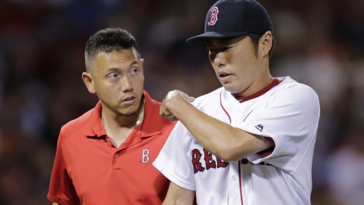 Red Sox place reliever Uehara on disabled list