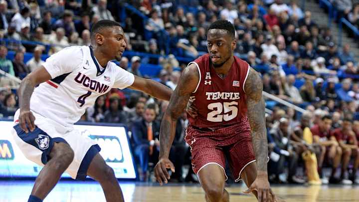 No. 23 UConn falls to Temple 55-53 on Brown's jumper