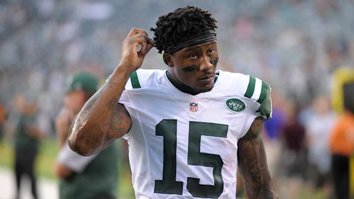 Jets wide receiver Brandon Marshall has sprained knee