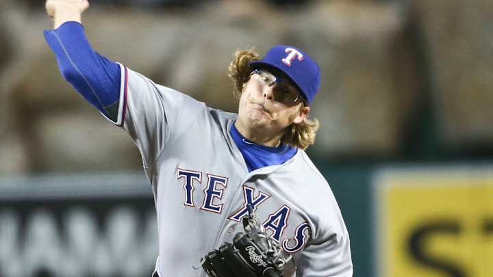 Rangers beat Angels 7-3 in Griffin's 1st start since 2013