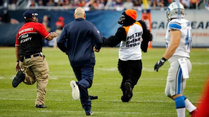 Fan wearing gorilla suit, ‘All Lives Matter’ shirt disrupts Lions-Bears game Fan wearing gorilla suit, ‘All Lives Matter’ shirt disrupts Lions-Bears game