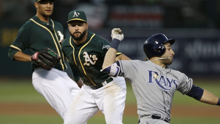 Crisp's single in the 13th lifts Athletics past Rays 1-0