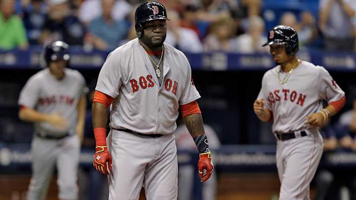 Franklin drives in 5, Rays beat Red Sox to stop 11-game skid