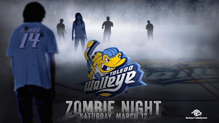 ECHL team to wear zombie jerseys, infection to spread after each period ECHL team to wear zombie jerseys, infection to spread after each period