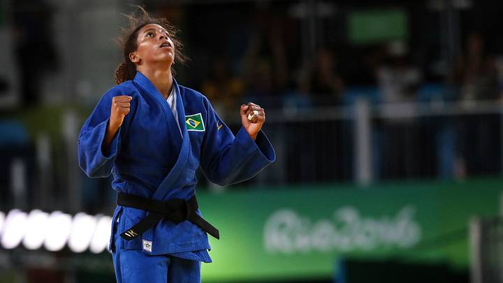 Judoka Rafaela Silva wins Brazil’s first Olympic gold medal of 2016