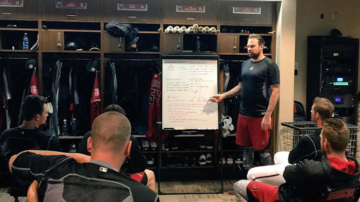 D-Backs pitcher Josh Collmenter gives clubhouse physics lesson D-Backs pitcher Josh Collmenter gives clubhouse physics lesson
