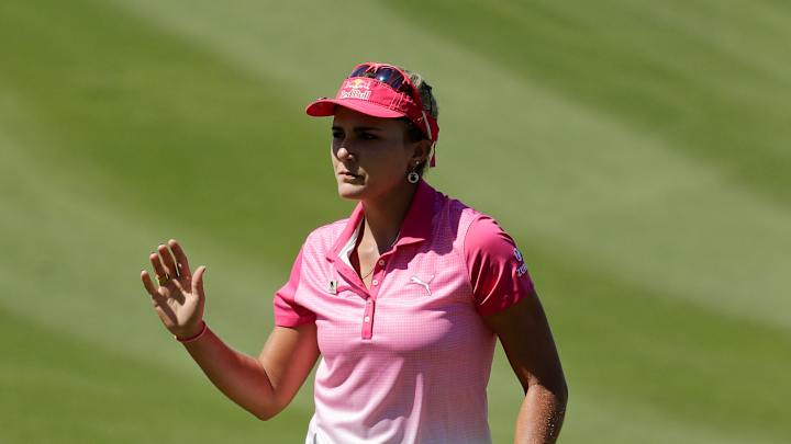 Lexi Thompson eagles 18th hole to take ANA Inspiration lead