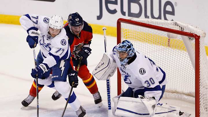 Huberdeau and Panthers stop Lightning's winning streak, 5-2 Huberdeau and Panthers stop Lightning's winning streak, 5-2