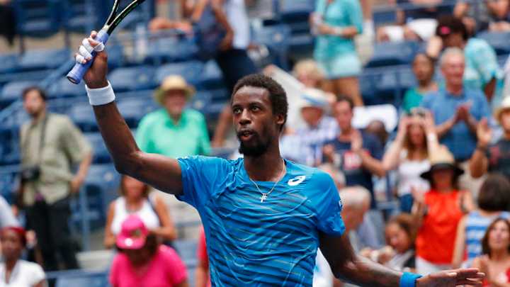 Watch: Gael Monfils hits tweener in second round match