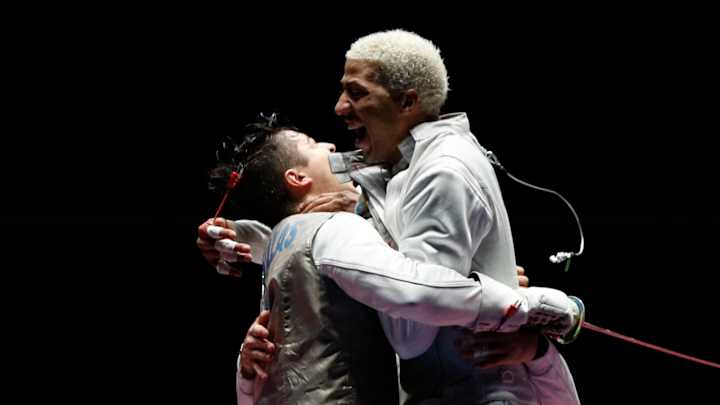 US men's fencing team nabs historic bronze medal