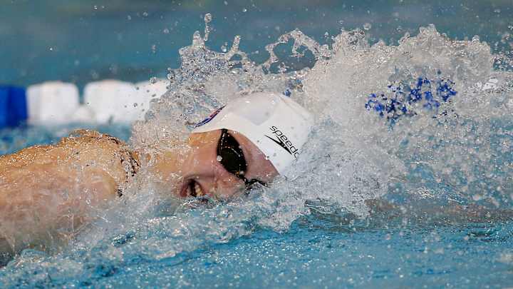 Ledecky cruises to 200 free win in final tuneup for trials Ledecky cruises to 200 free win in final tuneup for trials