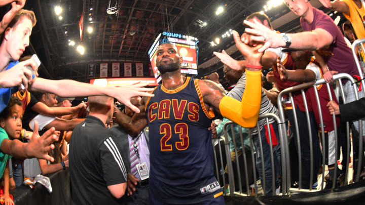 LeBron says his retirement from NBA is 'up to my kids'