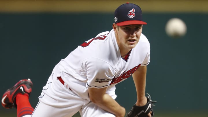 Indians pitcher Trevor Bauer cuts finger, won't start Game 2 Indians pitcher Trevor Bauer cuts finger, won't start Game 2