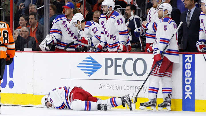Rangers defenseman Ryan McDonagh (concussion) out Monday Rangers defenseman Ryan McDonagh (concussion) out Monday