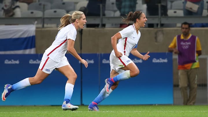 Watch: Lloyd, Morgan score in USWNT's Olympics win over New Zealand