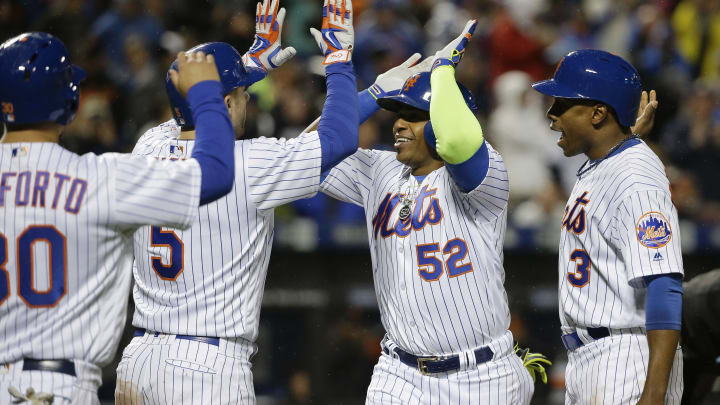 Mets set record with 12-run inning; Cespedes drives in 6