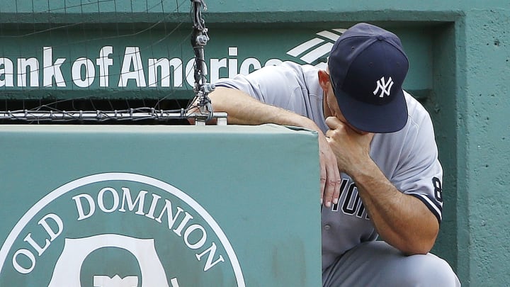 Girardi said he walked out on media over bullpen question