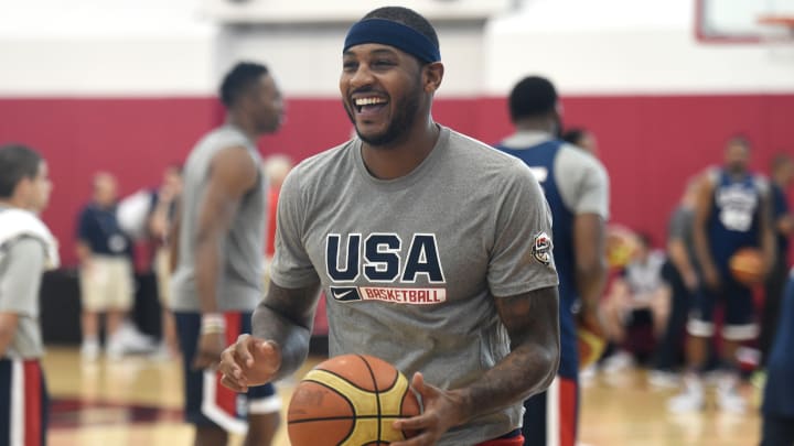 Carmelo Anthony’s knee problems won’t hold him out of Olympics