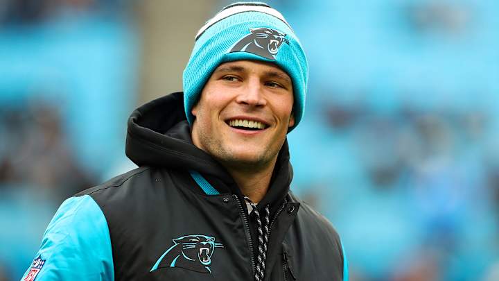 Questions about his health remain, but Luke Kuechly is focused on returning to the field