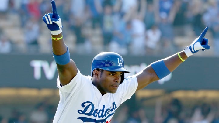 Yasiel Puig, Jared Goff make amends after Twitter incident