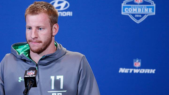 Carson Wentz says Eagles haven’t called him since trade for No. 2 pick