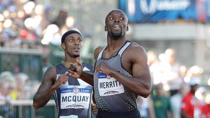 Merritt goes for gold again, then thinks about the future