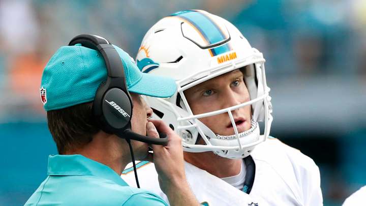 Dolphins coach Adam Gase annoyed after 1st NFL victory