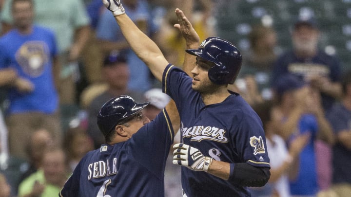 Jenkins throws 6 strong innings, Braves beat Brewers 2-1